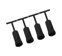 Homoyoyo 4pcs G9 Bulb Holder Socket Removal Tool Set Plastic Material Practical Multifunctional Use with T-Shaped Design for Emergency Repair and Automotive
