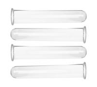 Homoyoyo 4pcs Glass Propagation Vases with Test Tubes for Hydroponic Flower Plants Arranging, Hanging Planters Made of Glass, Suitable for Home Decoration in Study Rooms and Bedrooms