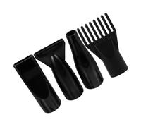 Homoyoyo 4pcs Hair Dryer Nozzle Replacement Compatible with Pet Grooming Dryers Includes Comb Style Diffuser for Dogs Cats Durable Abs Material for Safe Home Salon Use