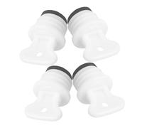 Homoyoyo 4pcs Hot Water Bottle Replacement Caps Sealing Stoppers Leak-Resistant Rubber Lid Compatible with Various Hot-Water Bottles for Extended Warmth and Easy Maintenance