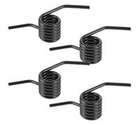 Homoyoyo 4pcs Hydraulic Floor Jack Return Springs 3-Ton Heavy Duty Steel Replacement for Horizontal Jack Handle Accessories Black Compatible Spare Parts for Car and Truck Use