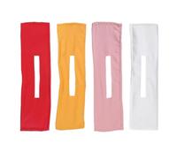 Homoyoyo 4pcs Lazy Hair Bun Maker Rotating Bowknot Hairbands Easy to Use Fix Hair Polyester and Iron Wire Fashion Accessories for Women at Beach Or Club