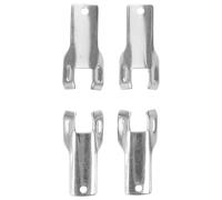 Homoyoyo 4pcs Metal Bait Box Replacement Keys for Mouse Station, Portable Precision Mouse Box Open Key Compatible with Most Indoor and Outdoor Rodent Bait Stations