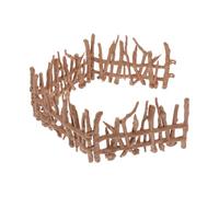 Homoyoyo 4pcs Miniature Farm Fence for Fairy Garden and Dollhouse Realistic Fencing Panels with Vibrant Colors for Indoor Outdoor Play Educational Craft Ornaments Enhancing Creativity and