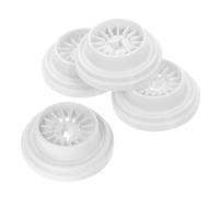 Homoyoyo 4pcs Plastic Sewing Machine Spool Pin Caps Replacement Thread Cover for Brother and Singer Machines Sturdy and Compact Accessory for Daily Sewing Projects
