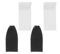 Homoyoyo 4pcs Plastic Violin Bow Tips Replacement Cushions for Violin Bow Parts Providing Excellent Balance Replacement for Violinists and Suitable for Craft Supplies