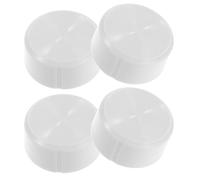 Homoyoyo 4Pcs Refrigerator Thermostat Temperature Control Knobs Plastic Replacement Dial for Freezer and Fridge Precise Temperature Adjustment Suitable for Mini Fridge and Freezer Models