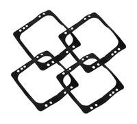 Homoyoyo 4pcs Rubber Sealing Gaskets for Range Hood Check Valve Gasket Seal Easy Install Prevents Smoke Backflow