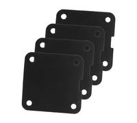 Homoyoyo 4pcs Rubber Vibration Pads High Density Shock Absorbing Washers for Air Compressors Compatible with Industrial Automation Systems Easy to Install High Sealing Efficiency