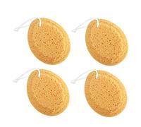 Homoyoyo 4Pcs Seaweed Bath Sponge Honeycomb Exfoliating Shower Sponge for Gentle Cleansing Suitable for Adults and Chemical Material Quick Drying Design