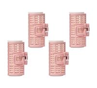 Homoyoyo 4Pcs Self Grip Hair Curlers for Home Use Lightweight Hair Styling Tool for Retro Waves Air Bangs Hair Accessory for DIY Styling