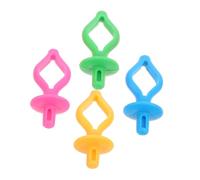 Homoyoyo 4pcs Silicone Bobbin Thread Holders Bobbin Clips Sewing Machine Wire Fixators Reusable Thread Clips for Secure Stitching and Unravel Prevention