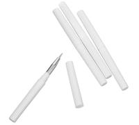 Homoyoyo 4pcs Silicone Lip Brush with Lids for Lip Gloss and Lipstick Dual-headed Soft Applicators for Even Color Eyeshadow Compatible Reusable Makeup Tools for Women Daily and Professional