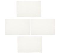 Homoyoyo 4pcs Silicone Nesting Mats for Birds and Parrots, Non-slip Brooder Box Liner with Safe and Stable Surface, Dry Wet Separation Feature, Rectangular Pads for Small Farms and Chicken