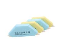 Homoyoyo 4pcs Sketch Eraser Soft Minimal Debris Art Supplies for Precise Erasing Clean Finish Drawing Tool for Students and Professionals School Art Classes and Artwork Creation