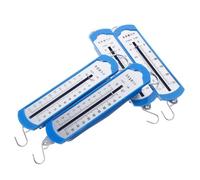 Homoyoyo 4Pcs Teaching Spring Scales Set 1/2.5/5/10 Newton Force Meters with Markings for School Science Supplies and Physics Experiments, Handheld Spring Dynamometers for Classroom