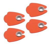 Homoyoyo 4pcs UV Nail Lamp Shield for Gel Nails with Acrylic and Silicone Material, Removable and Easy to Clean Cover, for Personal Use and Studios, Providing Blue Light Protection and Eye