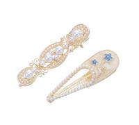 Homoyoyo 4pcs Vintage Baroque Hair Clips for Women Elegant Floral Mini Hairpin Barrettes Lightweight Hair Accessories for Parties and Classical Styles