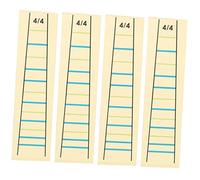 Homoyoyo 4pcs Violin Finger Position Stickers Fretboard Note Scale Decals for Beginners Violin Learning Fingerboard Guide Accessories