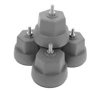 Homoyoyo 4pcs Washing Machine Stabilizer Feet Pads Anti-skid Dampening for Washer Dryer Shockproof Base Supports for Enhanced Stability and Organization