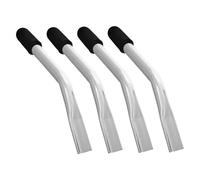 Homoyoyo 4pcs Wheelchair Brake Handle Extenders Curved Ergonomic Grip Heavy-Duty Replacement Parts for Seniors Disabled Compatible with Manual and Electric Models