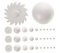 Homoyoyo 4Sets Solar System Balls DIY Craft Kit for Model Fun Educational Activity for Parent Interaction Safe and Materials