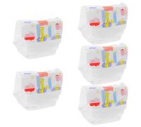 Homoyoyo 5-Pack Realistic Doll Diapers for 12-24 Inch Reborn Dolls Reborn Accessories Realistic Diapers Soft Nappies Underwear Base Clothes Accessory with Highly Detailed, Soft Cotton Material