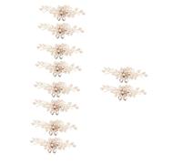 Homoyoyo 5 Pairs Bridal Shoe Clips Rhinestone Pearl Shoe Decorations for Women for Weddings Engagements Birthdays and Special Occasions Versatile High Heel Embellishments