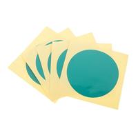 Homoyoyo 5 Sheets Waterproof Pressure Gauge Labels Green Adhesive Sticker Markers 10cm round Pressure Gauge Identification Safety Label for Industrial Equipment