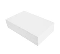Homoyoyo 500 Sheets Blank Accounting Printer Paper Sheets 8.3x5.5 Inches Multipurpose White Paper Suitable for Purchase Order Printing and Financial Records in Office Use