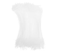 Homoyoyo 5000pcs Plastic Tag Strings Loop with Security Loop Plastic Fasteners, White Simple Design for Merchandise Display and Small Businesses, Enhances Presentation and Secure Tagging