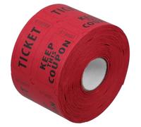 Homoyoyo 500pcs Double Roll Raffle Tickets Numbered Compact Design for Events Parties Fundraisers Class Rewards Holiday Celebrations Deep
