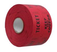 Homoyoyo 500pcs Lottery Draw Tickets Lottery Tickets Class Reward Tickets Movie Tickets Raffle Christmas Tickets Entry Ticket Prizes Tickets Entrance Ticket Red 170g Double Offset Paper
