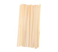 Homoyoyo 50PCS Bamboo Weaving Strips DIY Craft Bamboo Sticks for Handmade Fans and Basket Weaving Suitable for All Ages
