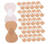 Homoyoyo 50pcs Breathable Flexible Stretch Bandages for Thumb and Big Toe Extra Conforming Bandages Individually Wrapped Skin Friendly Care for Minor Injuries