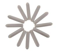 Homoyoyo 50pcs Dishwasher Rack Tip Protectors End Caps Grey Pearl Dishwasher Rack Repair Covers for Basket Parts Accessories