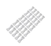 Homoyoyo 50Pcs Fixing Buckles Durable Metal Elastic Rope Clasps for Secure Bandage Fastening for Compression Crepe Use