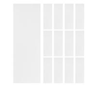 Homoyoyo 50pcs Glass Microscope Slides for Cell Samples Laboratory Biological Education Props Smooth Surface Object Slides for Microscope Use