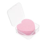 Homoyoyo 50pcs Heart Shaped Diamond Art Glue Remover Pads Cloth for DIY Tools Stain Eraser Reusable Cleaning Accessories for Nail and Craft Use