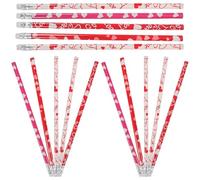 Homoyoyo 50pcs Multi-color Wood Graphite Pencils with Erasers Ergonomic Student Drawing and Writing Pencils for School Office Home Use and Convenient for Sketching and Exams