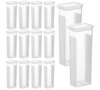 Homoyoyo 50pcs Pathology Slide Storage Box with Individual Compartments, Glass Microscope Slide Cases for Laboratory Specimen Protection and Organized Sample Holding