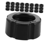 Homoyoyo 50pcs Phone Tightening Nut: Car Phone Mount Parts For Car Mount Screw On Ball Joint Fixed Adapter Head Bracket Holder Rings 17mm