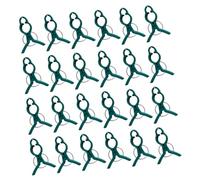 Homoyoyo 50pcs Plant Climbing Clamps Plastic Gardening Clips for Supporting Tomato Vine Stems Reusable Durable Plant Support Clips for Garden Vegetables and Flowers