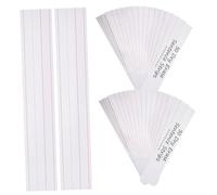 Homoyoyo 50Pcs Ruled Sentence Strips for Teacher Handwriting Practice Xin Writable English Learning Strips for Classroom Teaching Aid for Letter and Word Writing Reusable Educational Cards