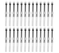 Homoyoyo 50pcs Screw-in Ink Absorber for Fountain Pen 2.6mm Diameter Push Fill Converter Refill Ink Drawer Writing and Correction Supplies Compatible Standard Fountain Pens