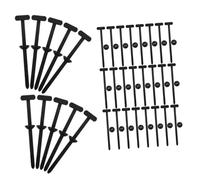 Homoyoyo 50pcs Self Locking Nylon Cable Tie Buckle Weather Resistant Zip Ties Holder for Automotive Repair Garage and Home Use Fastening Clips with Firm Locking Mechanism