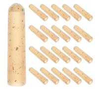 Homoyoyo 50Pcs Shock Absorbing Rig Sleeves for Carp Fishing Rubber Buffer Sleeves for Helicopter Rig Making Suitable for Reservoir and Sea Fishing Gear