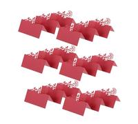 Homoyoyo 50pcs Wedding Place Cards with Elegant Rose Cutout Writable Table Name Cards for Party and Dinner Banquets Suitable for Classic and Modern Wedding Themes