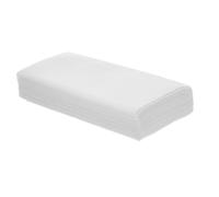 Homoyoyo 50pcs White Disposable Paper Napkins Thick Guest Towels for Weddings Dinner Parties Kitchen Bathroom Events Elegant Textured Hand Towels for Convenient Cleanup