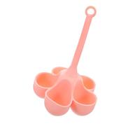 Homoyoyo 5grid Silicone Steamer Pot for Boiling Eggs Versatile Kitchen Tool for Steaming Poaching Heat-resistant Design Easy to Clean for Breakfast